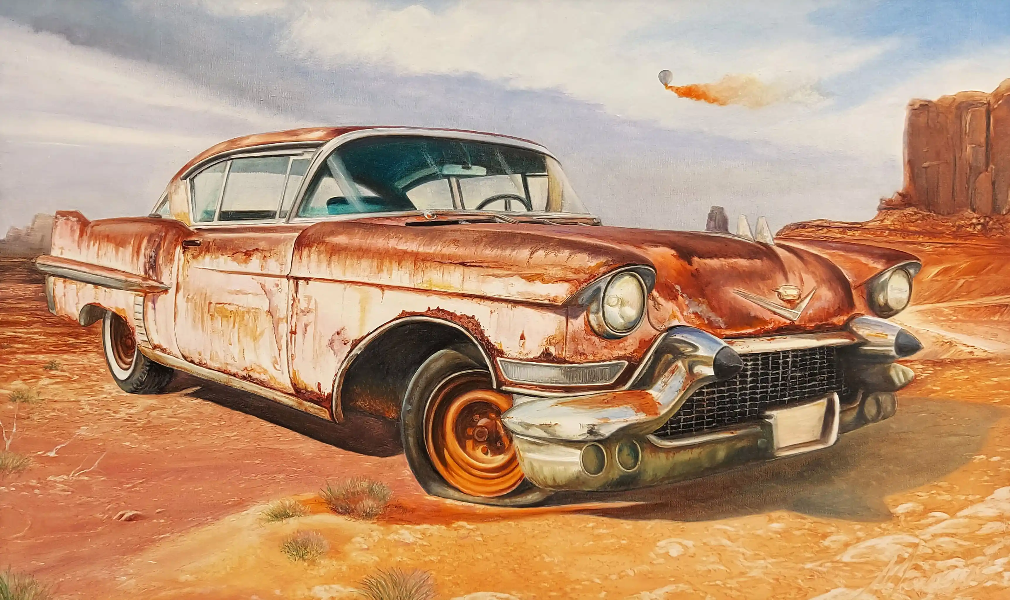Obraz Marcus Von May - Old Cadillac – Marcus Von May | Foksal17