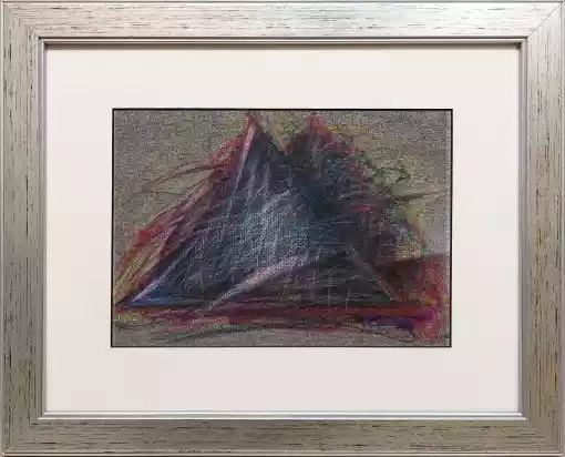 Zdjęcie obrazu Yaroslav Kachmar - Motyw - II - Yaroslav Kachmar. Foksal17 - Galeria Sztuki w Warszawie.