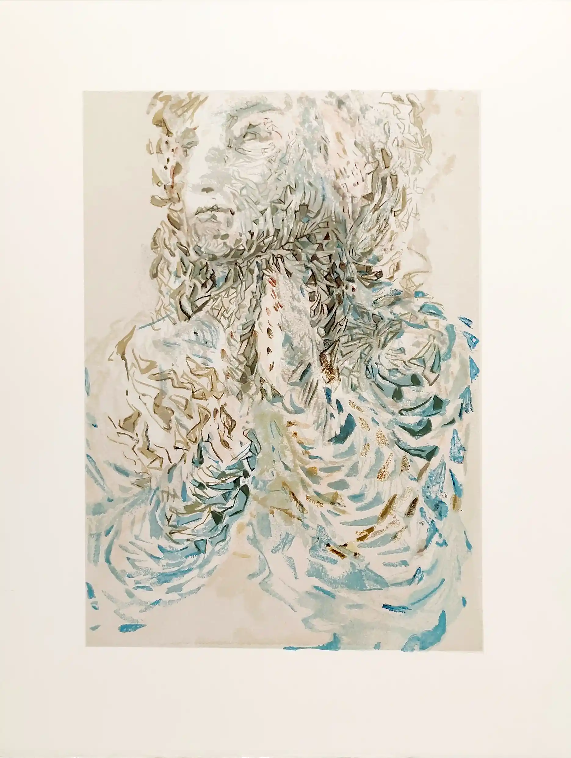 Zdjęcie obrazu Cacciaguida widzi w Bogu wygnanie Dantego, z serii Boska Komedia (Raj: Pieśń 17) - Salvador Dalí (1904 - 1989). Foksal17 - Galeria Sztuki w Warszawie.