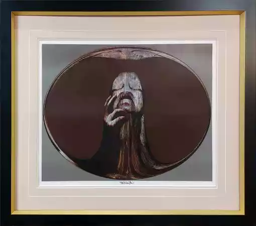 Obraz Zdzisław Beksiński - Bez tytułu (sygnowana przez autora) – Zdzisław Beksiński | Galeria Sztuki Foksal17