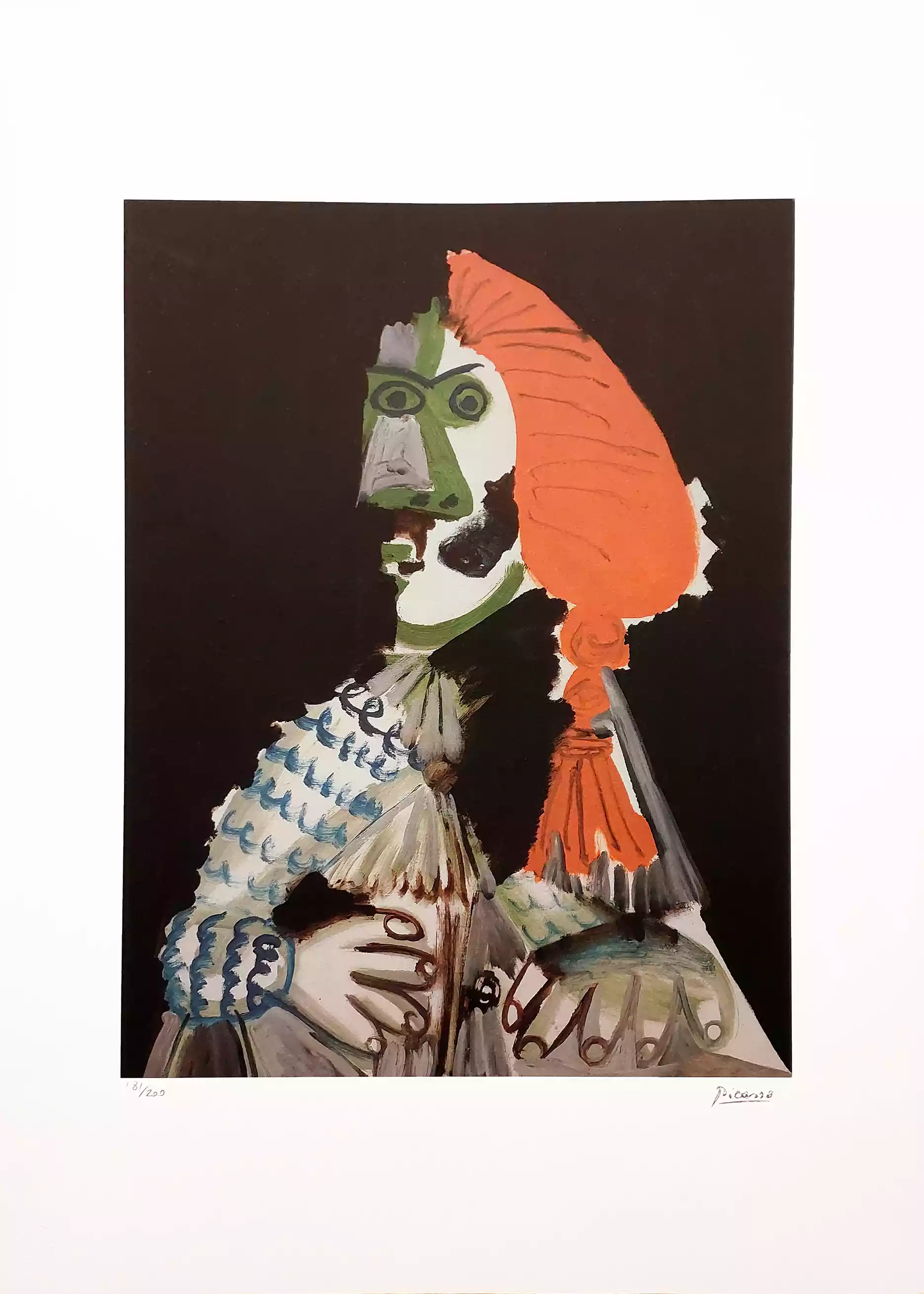 Zdjęcie obrazu Torero - Pablo PICASSO (1881 - 1973). Foksal17 - Galeria Sztuki w Warszawie.