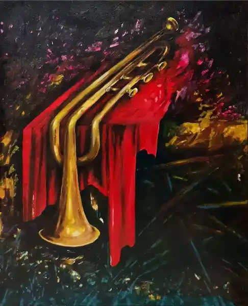 Zdjęcie obrazu Stefan Sławiński - Requiem - Stefan Sławiński. Foksal17 - Galeria Sztuki w Warszawie.