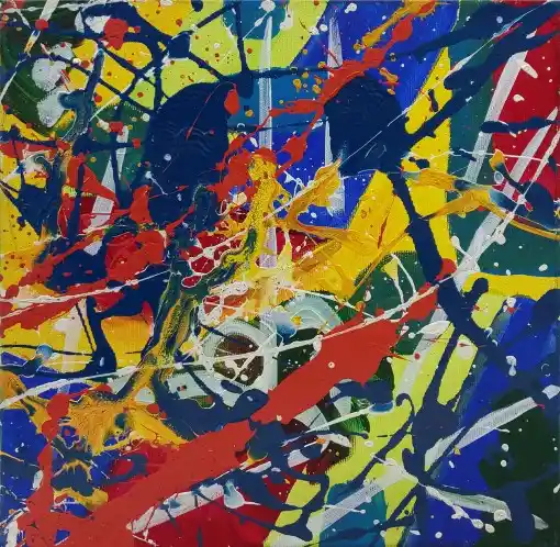 Obraz Paweł Kluza - "Pollock no. 135" – Paweł Kluza | Foksal17